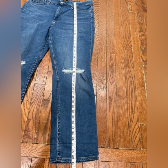 Lee Women's Straight Leg Blue Jeans - Picture 4 of 11